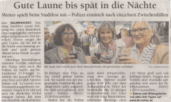 Gute Laune bis spät in die Nächte