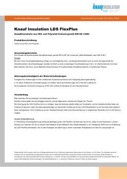 LDS FlexPlus - Knauf Insulation