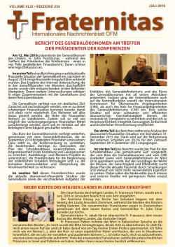 Internationales Nachrichtenblatt OFM