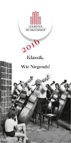 Jahresflyer 2016