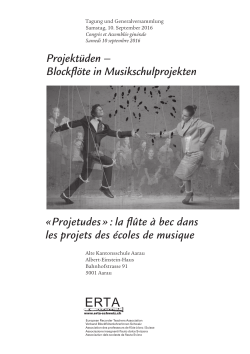 Programm - ERTA Schweiz