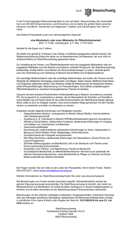 In der Forschungsregion Braunschweig l&auml;sst es sich
