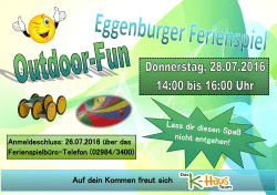 Auf dein Kommen freut sich - K-Haus