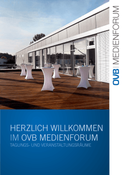 herzlich willkommen im ovb medienforum