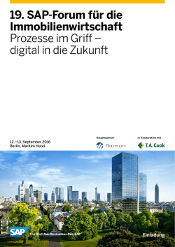 digital in die Zukunft