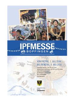 Ipfmesse 2016 - Schwäbische Post