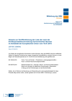 Hinweis zur Ver&ouml;ffentlichung der hEN