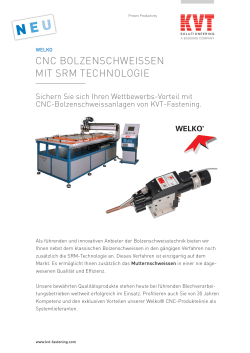 CNC-Welko Bolzenschweissgerät.indd - KVT