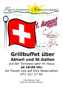 Grillbuffet &uuml;ber