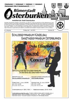 Sacred Concert - lokalmatador.de