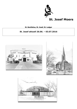 26.06.-03.07. - St. Josef Moers