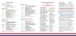 Festprogramm Festzug Heimatfest 2016 Hauptpreise