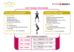 Ein neues K&ouml;rpergef&uuml;hl! Cellulite endlich weg!