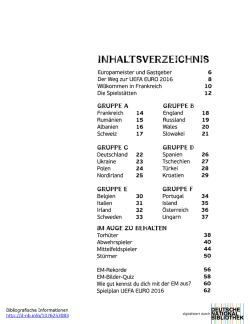 IHALTSVERZEICHNfS