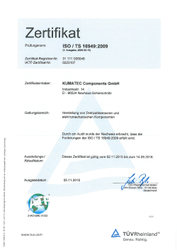 ISO/TS 16949 Deutsch