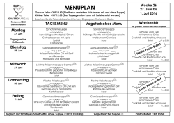 menuplan - GastroAargau
