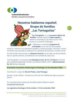 Las Tortuguitas-Familiengruppe-Einladung 1