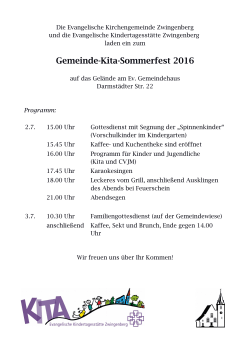 Gemeindefest 2016 Einladung A4
