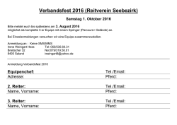 Verbandsfest 2016 (Reitverein Seebezirk)