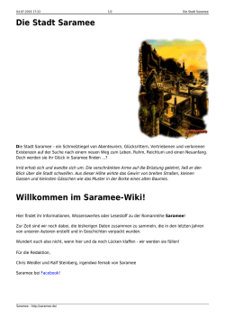 Die Stadt Saramee