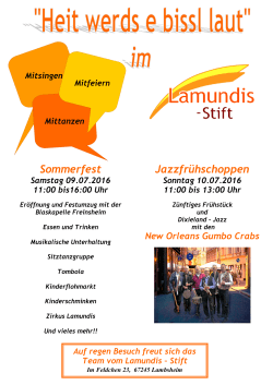 Heit werds e bisl laut - Lamundis