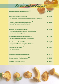 Saisonkarte - Steirische Botschaft