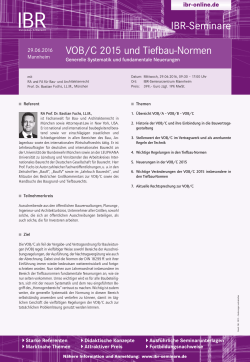 Seminardetails als PDF - ibr