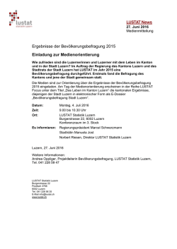 LUSTAT News Ergebnisse der