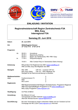 Einladung RM IRM Easy F3A Zentralschweiz 2016