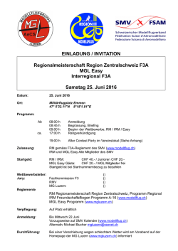 Einladung RM IRM Easy F3A Zentralschweiz 2016