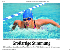 Schwimmfest SGS Bückeburg - Baeder