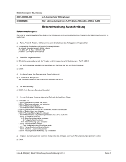 Lärmschutz Willinghusen, A 1 (PDF 443KB - Schleswig