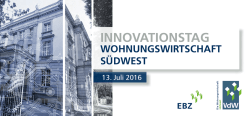 innovationstag - Europ&auml;isches Bildungszentrum der Wohnungs