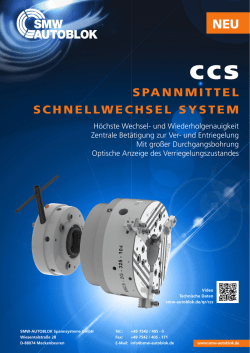 SPANNMITTEL SCHNELLWECHSEL SYSTEM