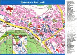 Einkaufsf&uuml;hrer Bad Urach
