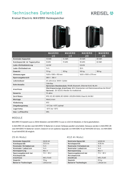 Technisches Datenblatt