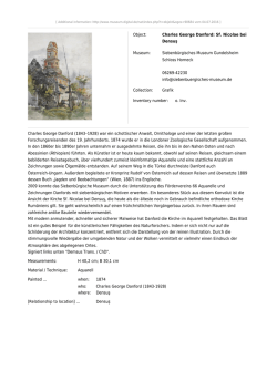 Object: Charles George Danford: Sf. Nicolae bei Densuş Museum