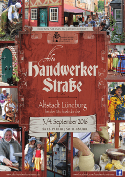 Altstadt Lüneburg - Alte Handwerkerstrasse in Lüneburg