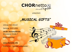 musical gifts