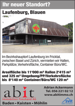 Ihr neuer Standort?