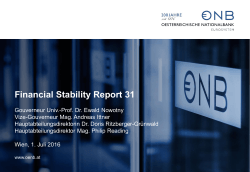 Financial Stability Report 31