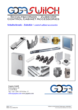 GOGASWITCH GESAMTKATALOG