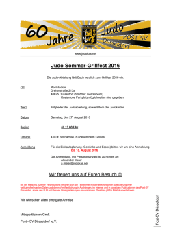 Grillfest 2016 - Post SV D&uuml;sseldorf