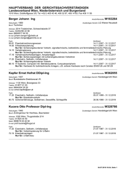 Druckansicht - Hauptverband