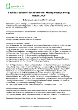 Dieses Stellenangebot als PDF speichern