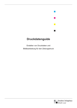 Druckdatenguide - Meine SachsenZeit