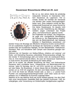 Infos zum Brautag