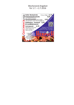 Wochenend-Angebote als PDF