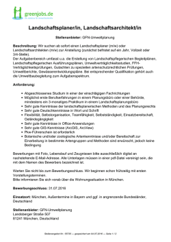 Dieses Stellenangebot als PDF speichern
