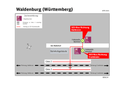 Waldenburg - Westfrankenbahn